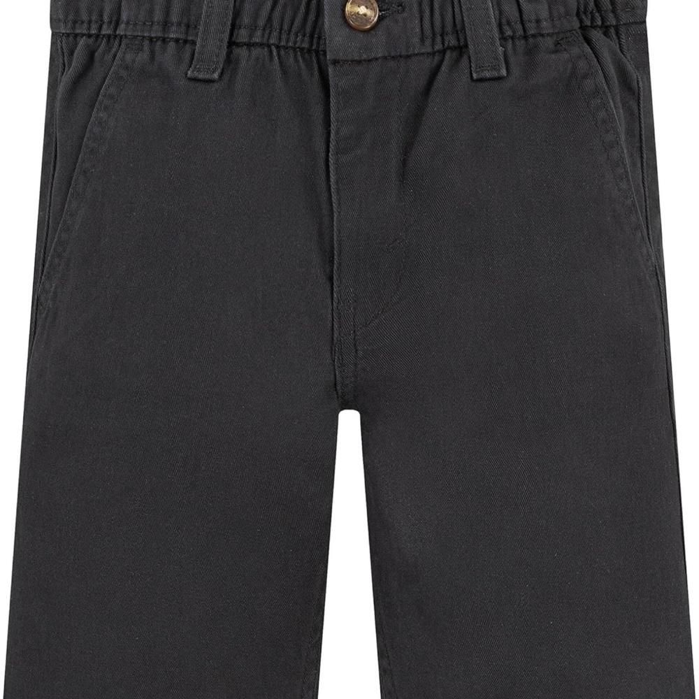 Signature by Levi Strauss Big Kids Black Shorts XL
